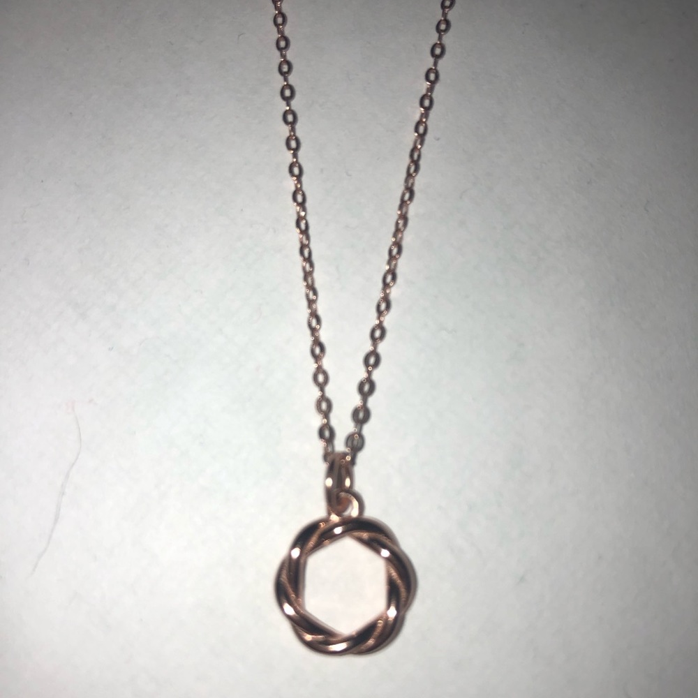 Kate Spade Rose gold necklace